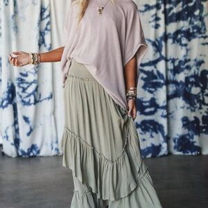 Three Bird Nest Moon Glow Texture Knit Top New With Tags